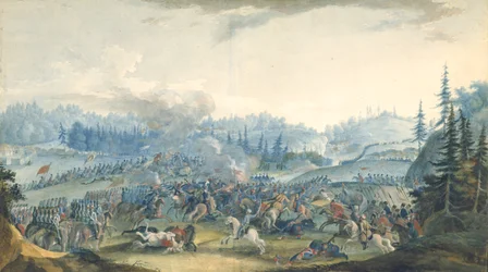 Une scène de la guerre russo-turque, 1801